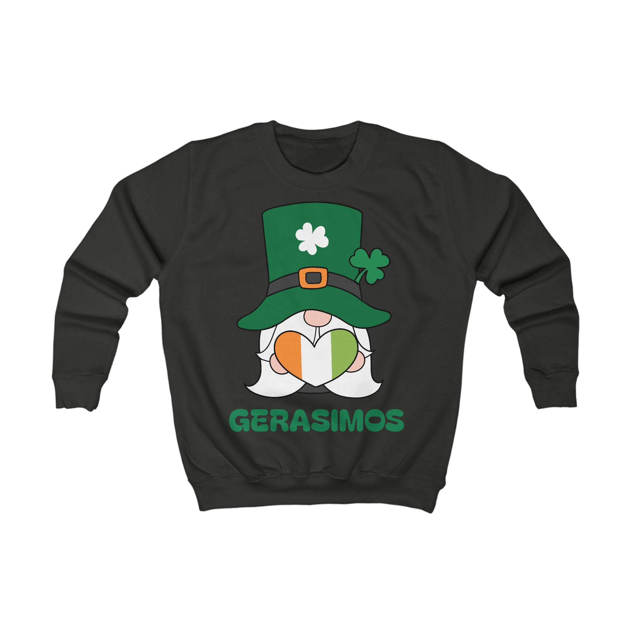 Kids Sweatshirt/Gnome-Saint-Patrick - Enet Images