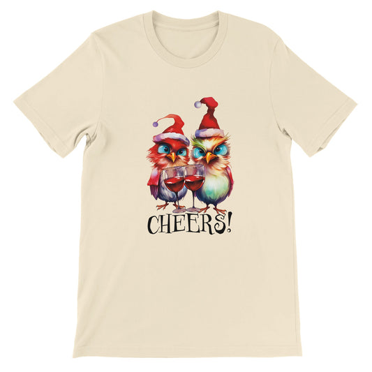 Budget Unisex Crewneck T-shirt/Angry-Birds-Cheers