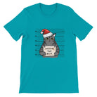 Budget Unisex Crewneck T-shirt/Cat-Christmas Tree-Killer - Enet Images