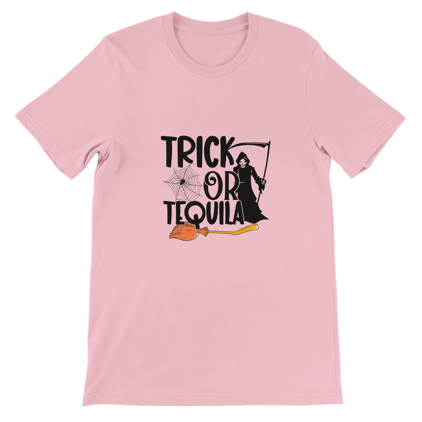 Budget Unisex Crewneck T-shirt/Trick-Or-Tequila