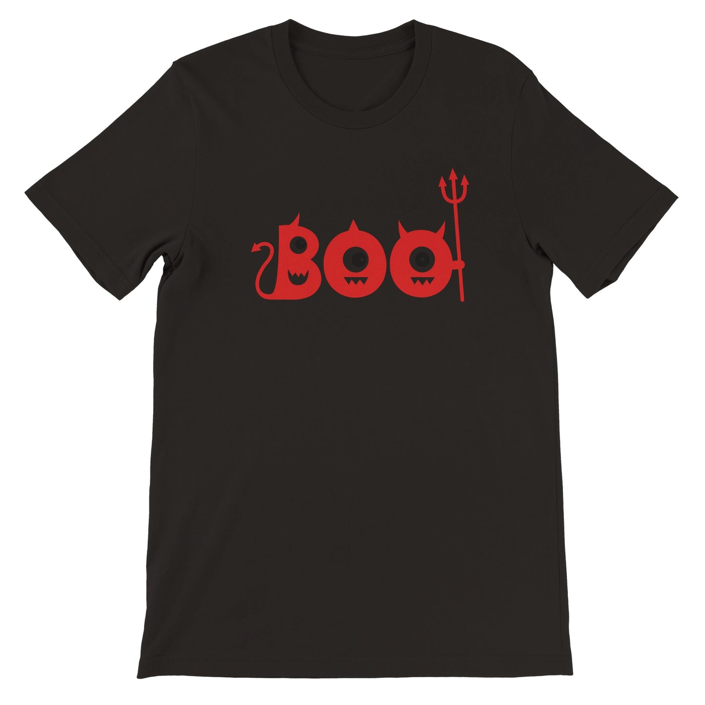 Budget Unisex Crewneck T-shirt/Boo-Halloween