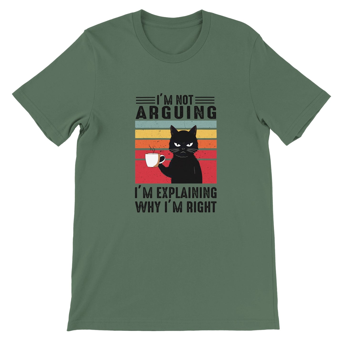 Budget Unisex Crewneck T-shirt/Explaining-Why-I-Am-Right