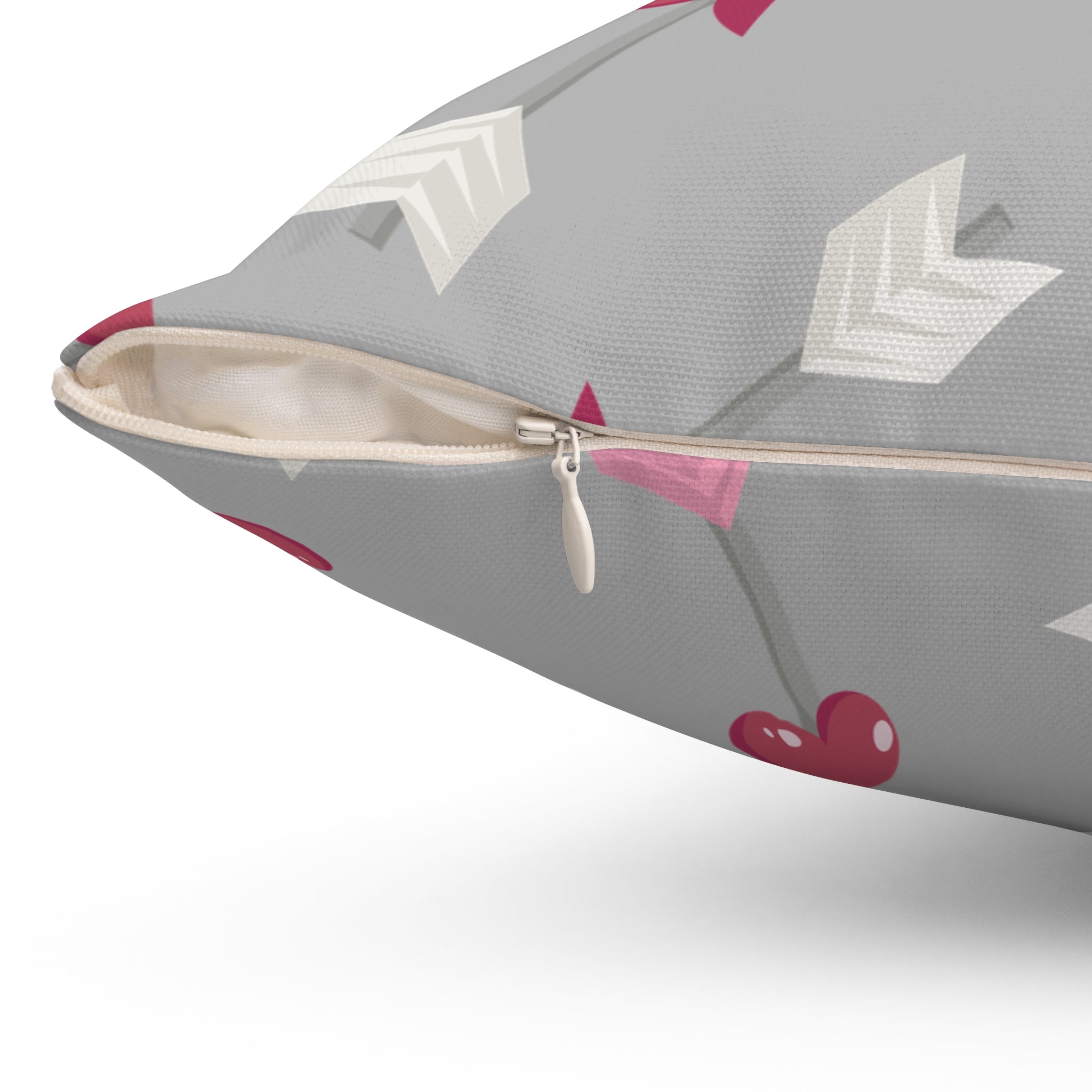 Love Arrows/Spun Polyester Square Pillow - Enet Images