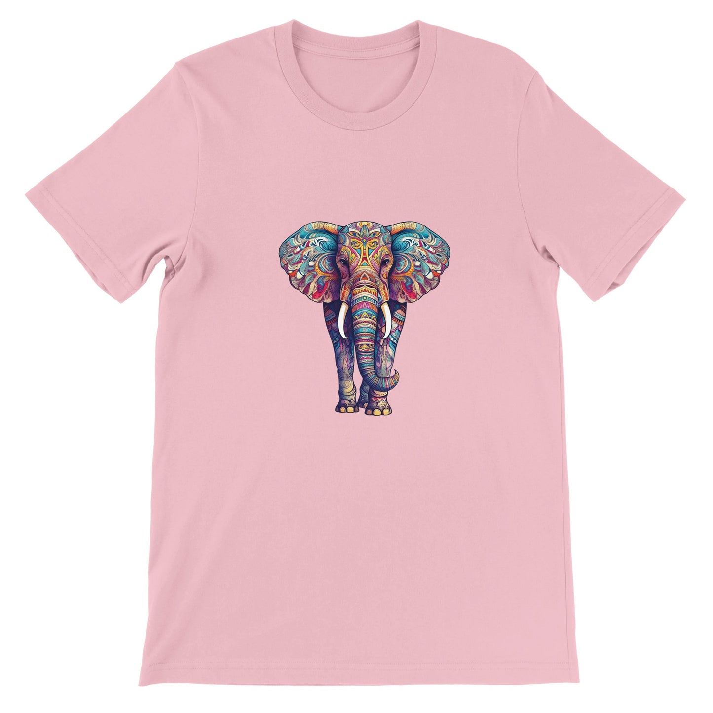 Budget Unisex Crewneck T-shirt/Elephant-Art