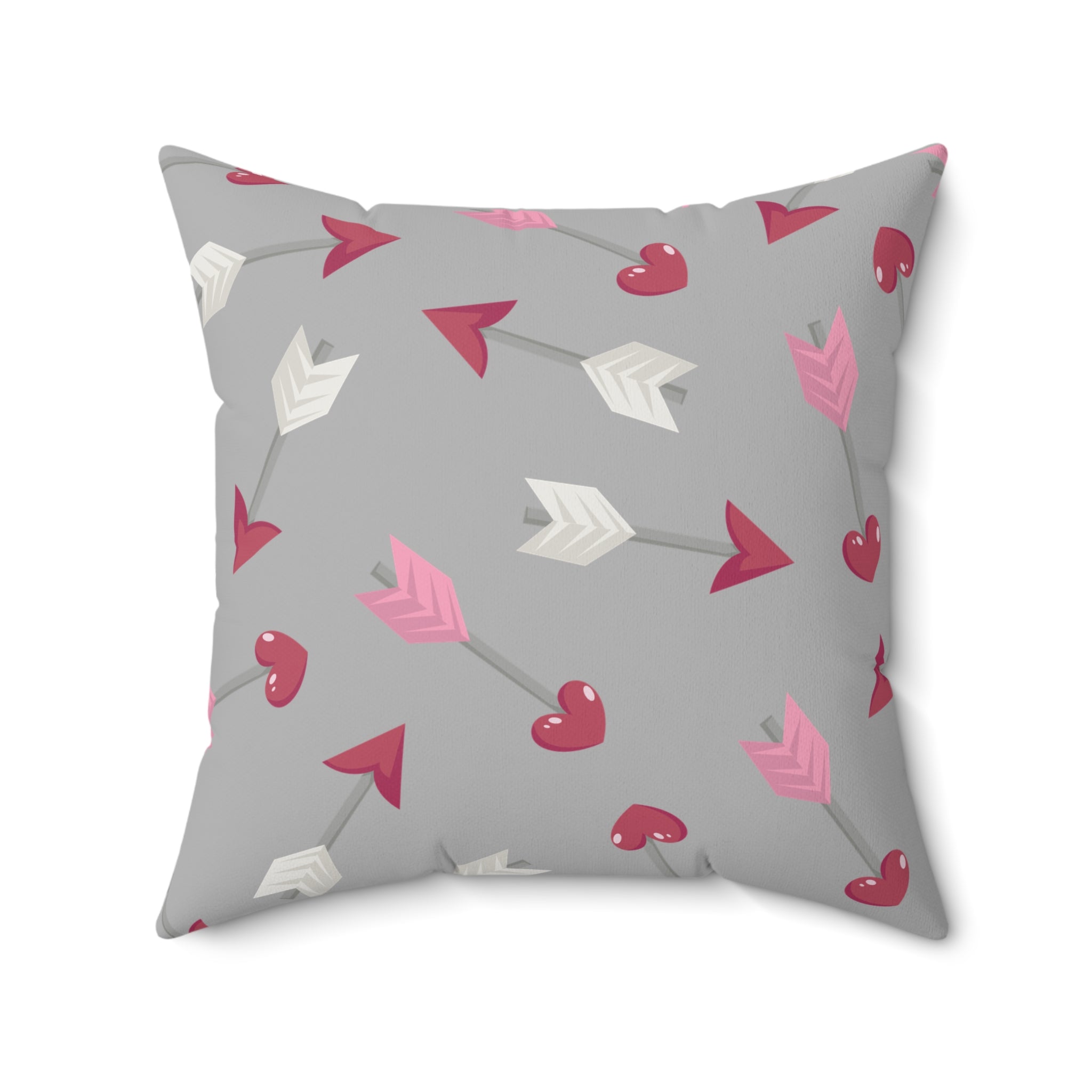 Love Arrows/Spun Polyester Square Pillow - Enet Images