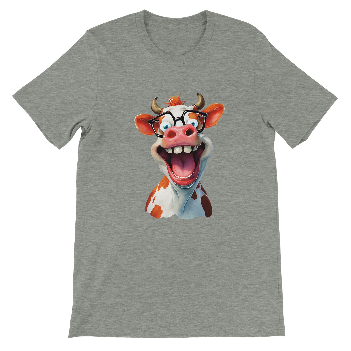 Budget Unisex Crewneck T-shirt/Funny-Cow