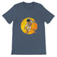 Budget Unisex Crewneck T-shirt/Astronaut-Skating-Sun - Enet Images