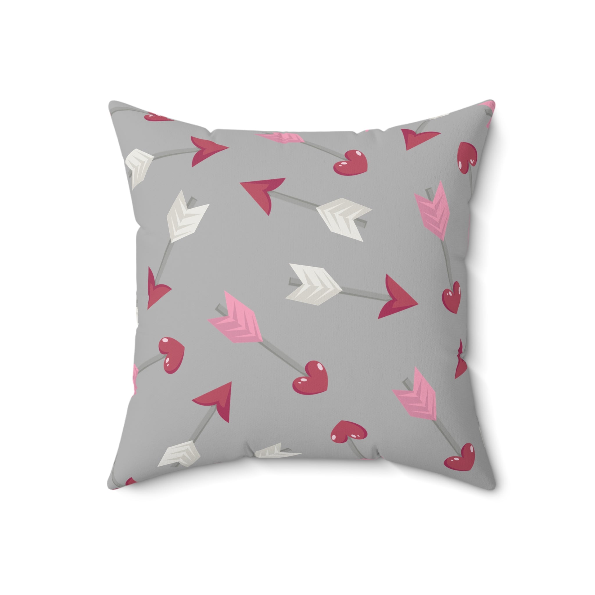 Love Arrows/Spun Polyester Square Pillow - Enet Images