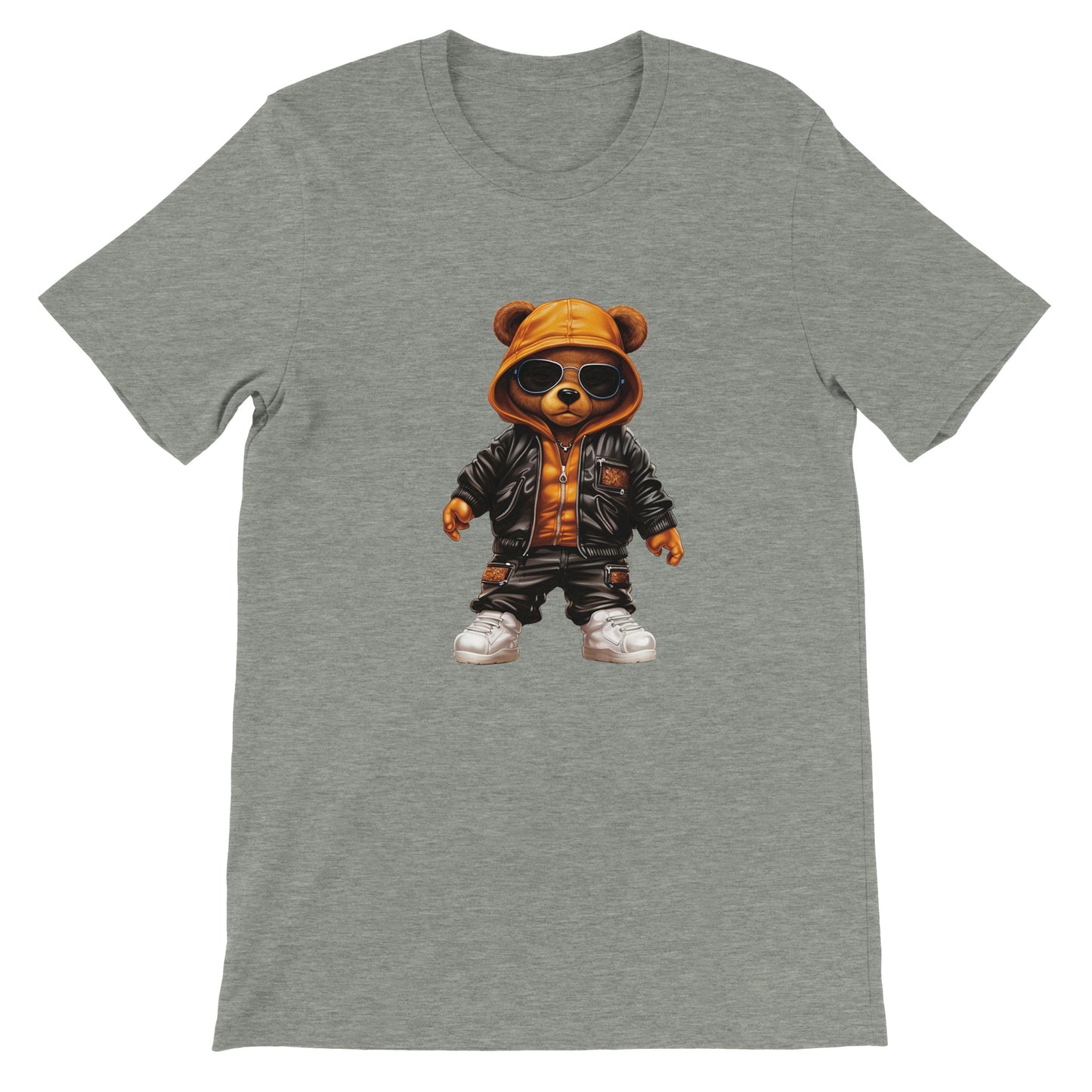 Budget Unisex Crewneck T-shirt/Hip-Hop-Teddy-Bear