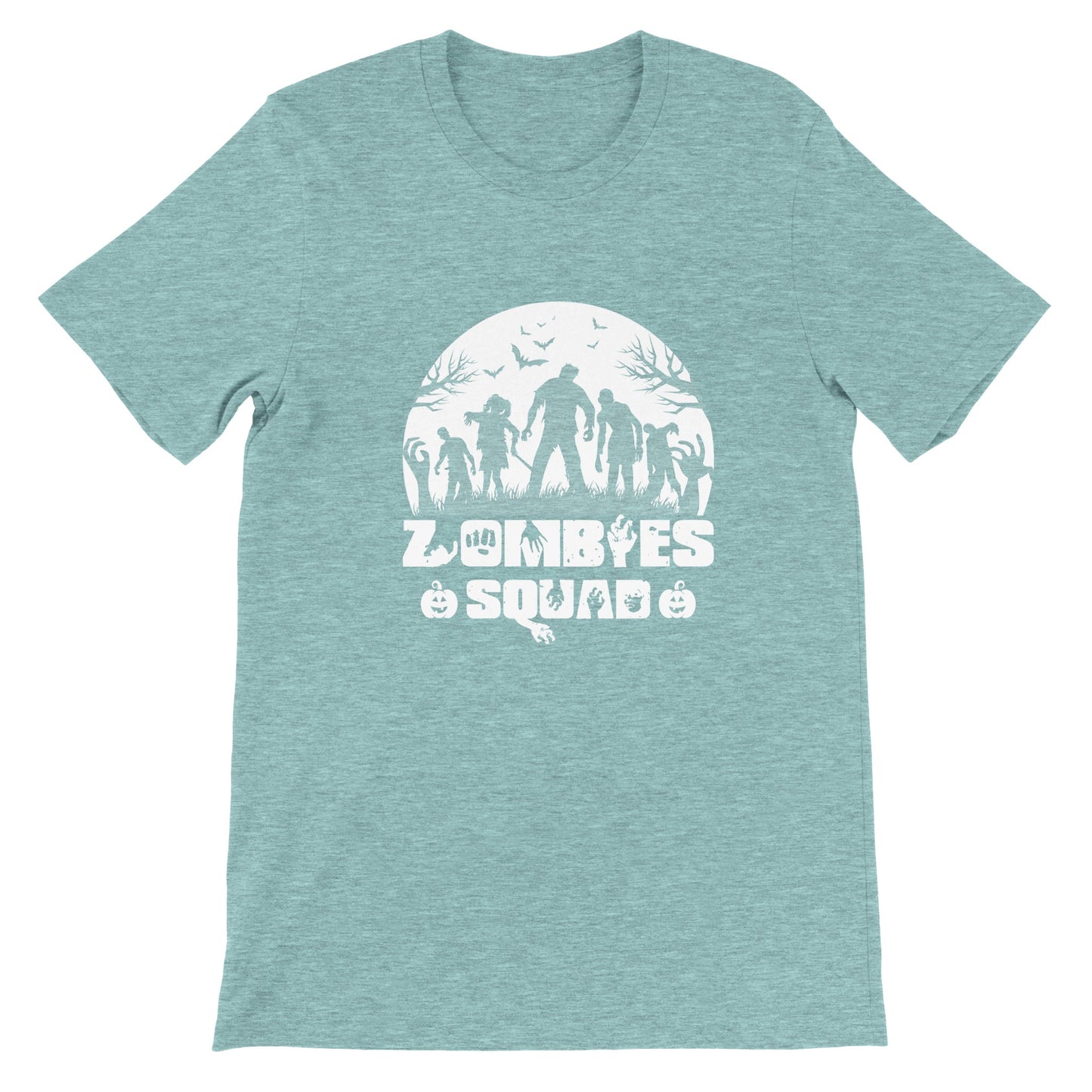 Günstiges Unisex Rundhals-T-Shirt/Zombies-Squad