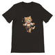 Budget Unisex Crewneck T-shirt/Mr-Cat - Enet Images