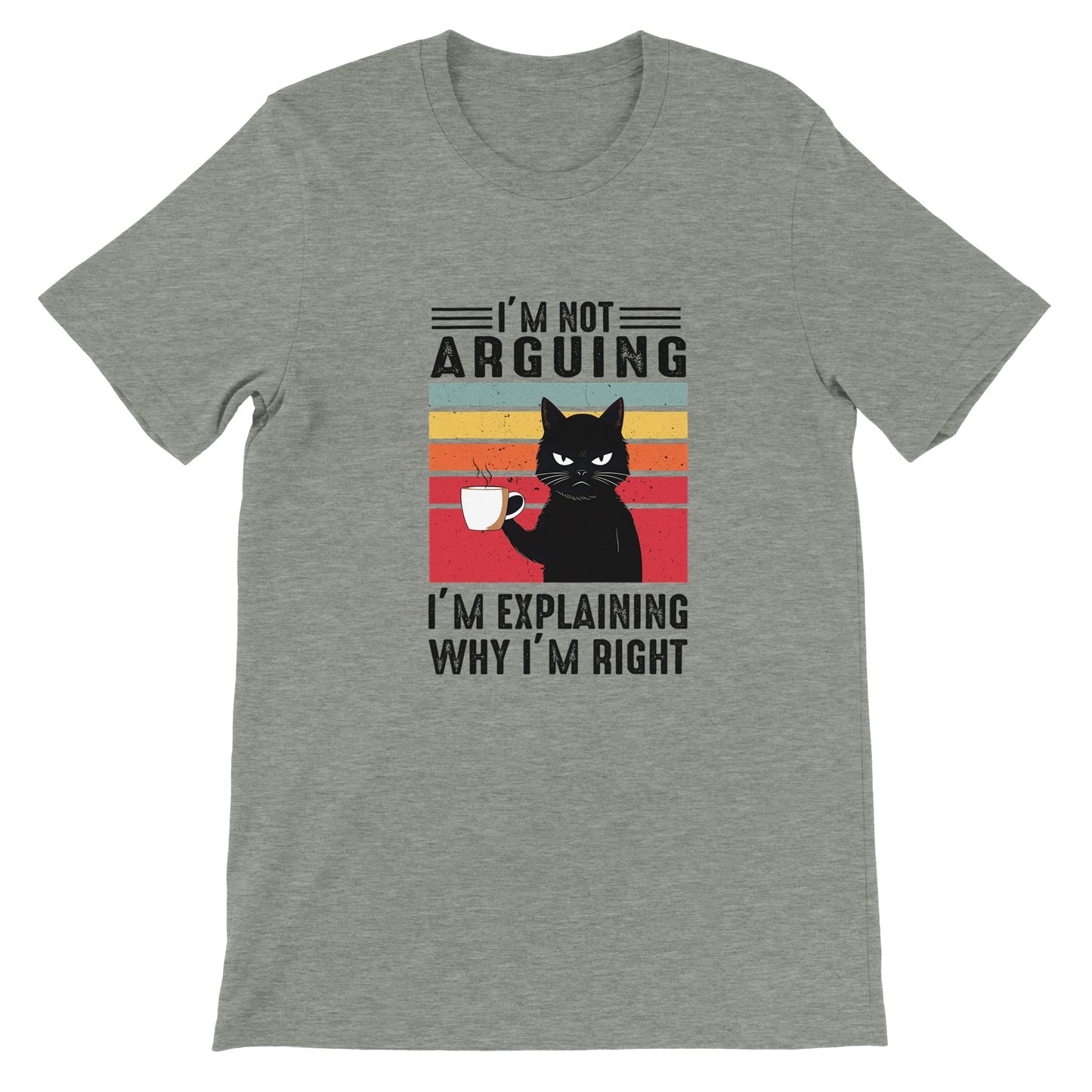 Budget Unisex Crewneck T-shirt/Explaining-Why-I-Am-Right