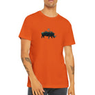 Budget Unisex Crewneck T-shirt/Rhino-Nature - Enet Images