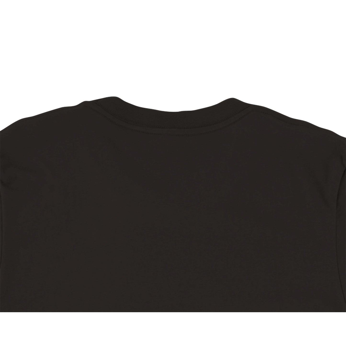 Budget Unisex Crewneck T-shirt/Black-Cat-Starry-Night-Halloween
