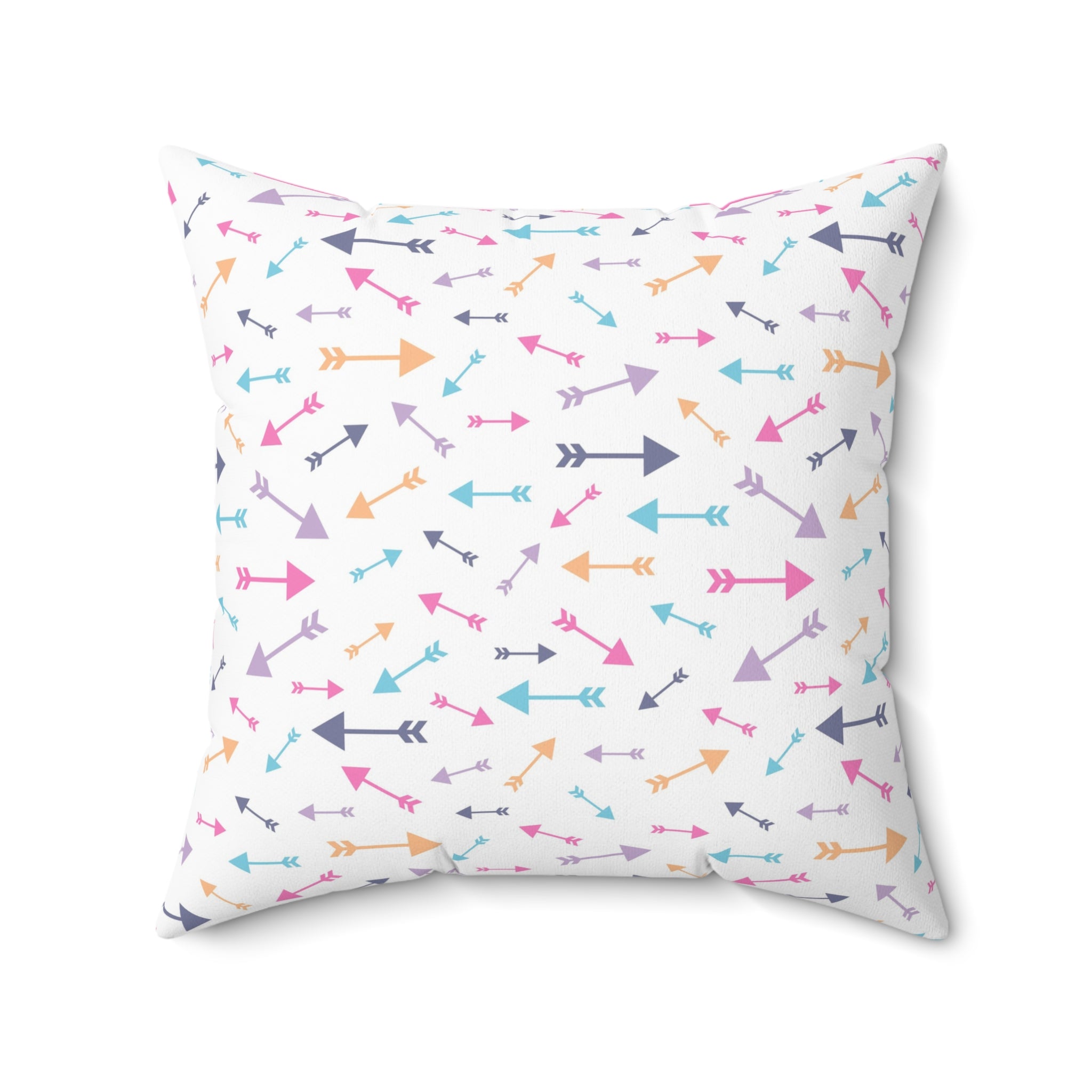 Valentine arrows/Spun Polyester Square Pillow - Enet Images