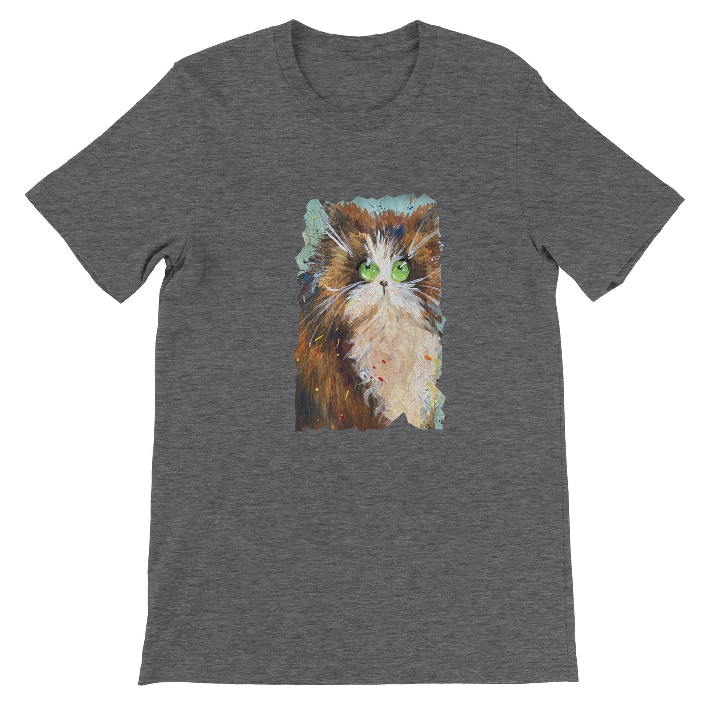 Budget Unisex Crewneck T-shirt/Cute-Cat