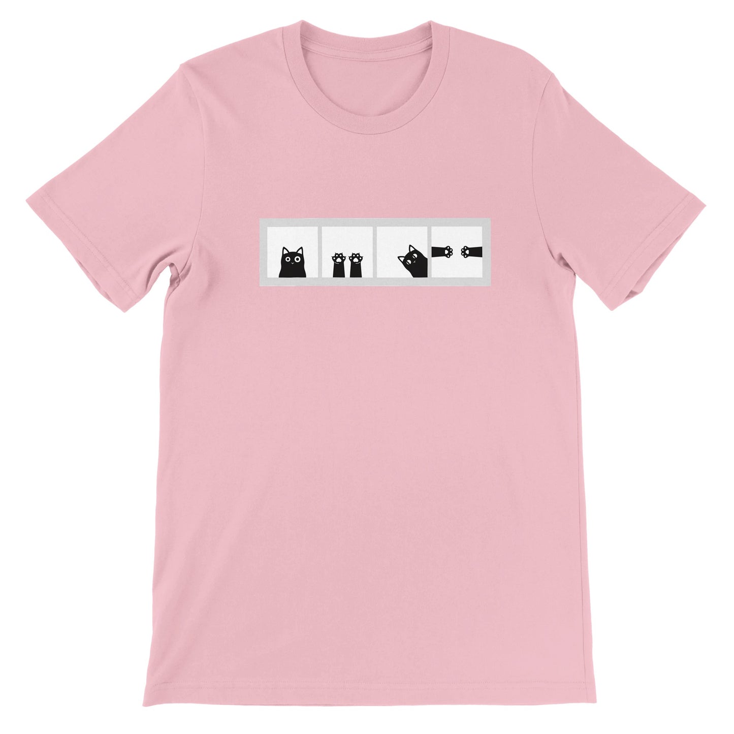Budget Unisex Crewneck T-shirt/Cat-Windows