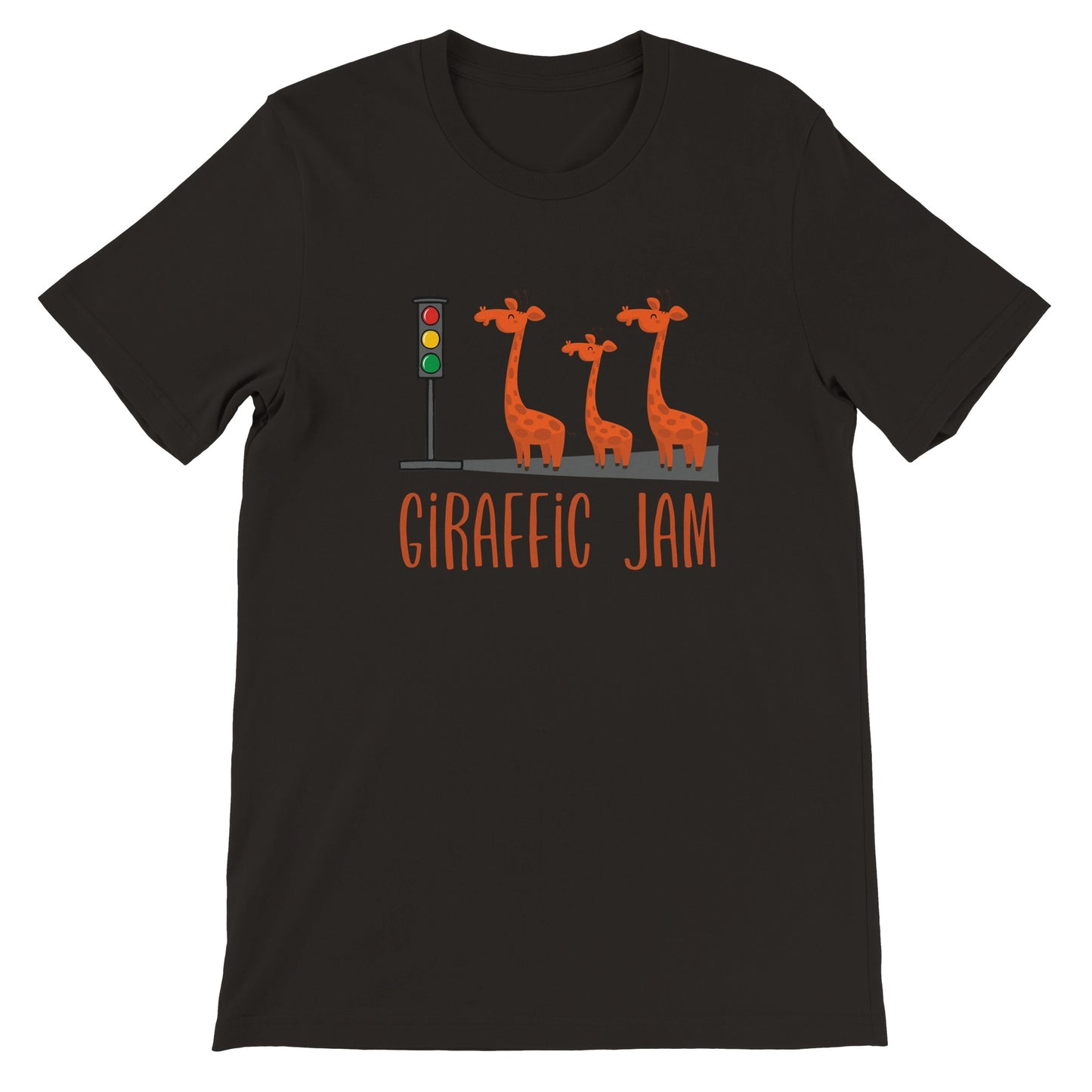 Budget Unisex Crewneck T-shirt/Giraffic-Jam