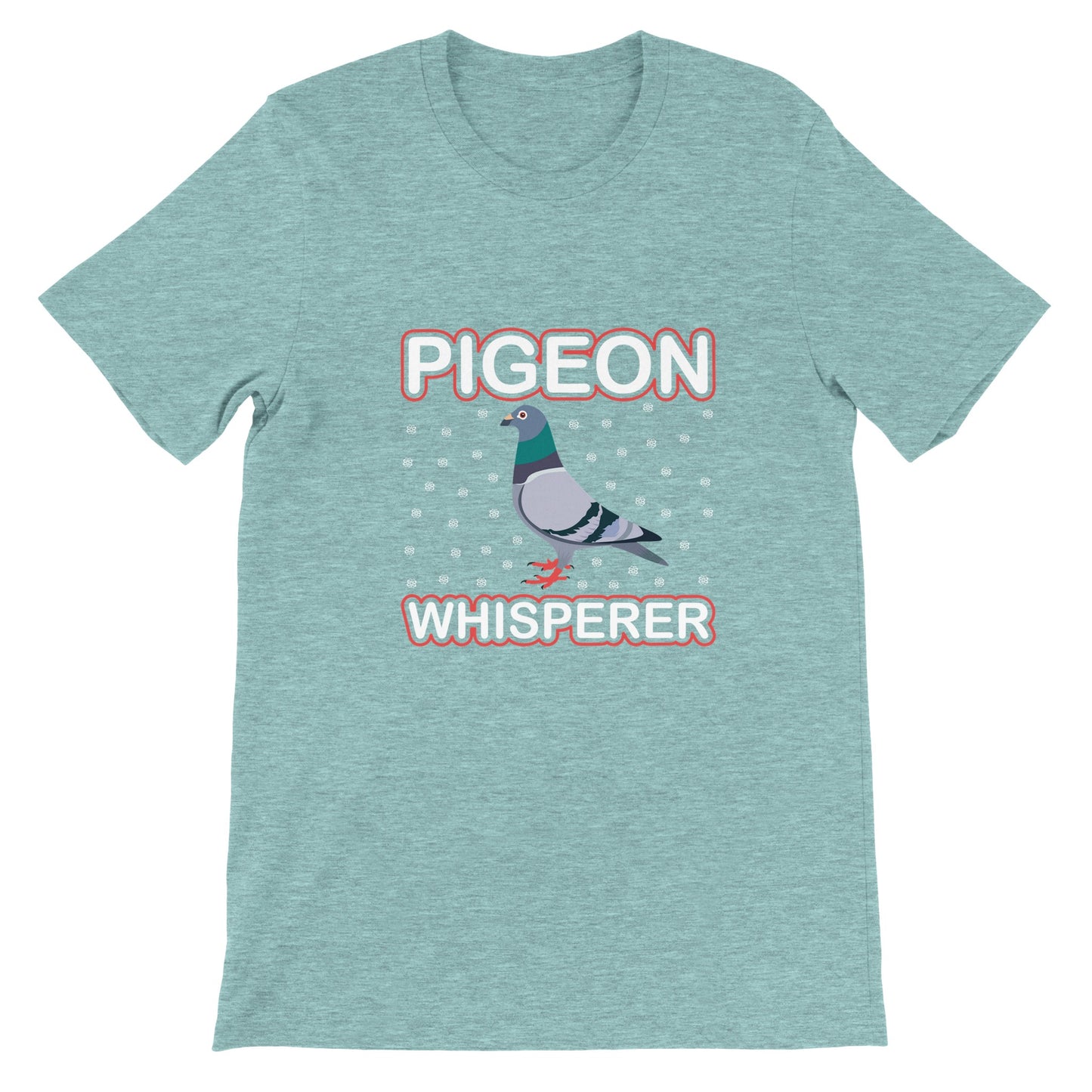 Budget Unisex Crewneck T-shirt/Pigeon-Wishperer