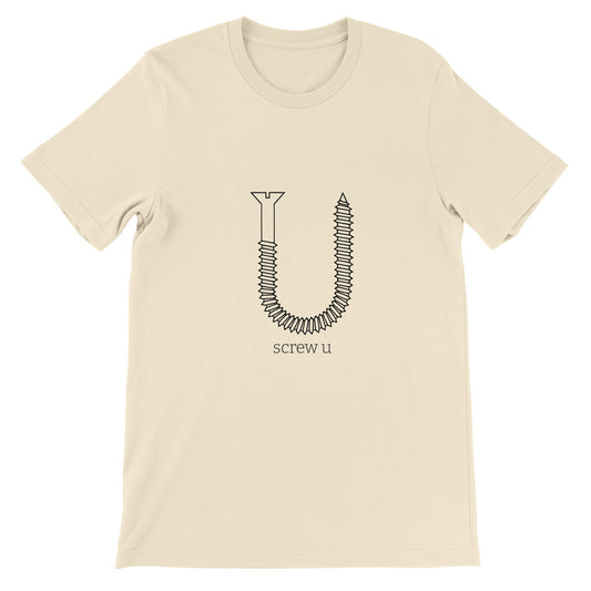 Budget Unisex Crewneck T-shirt/Screw-U