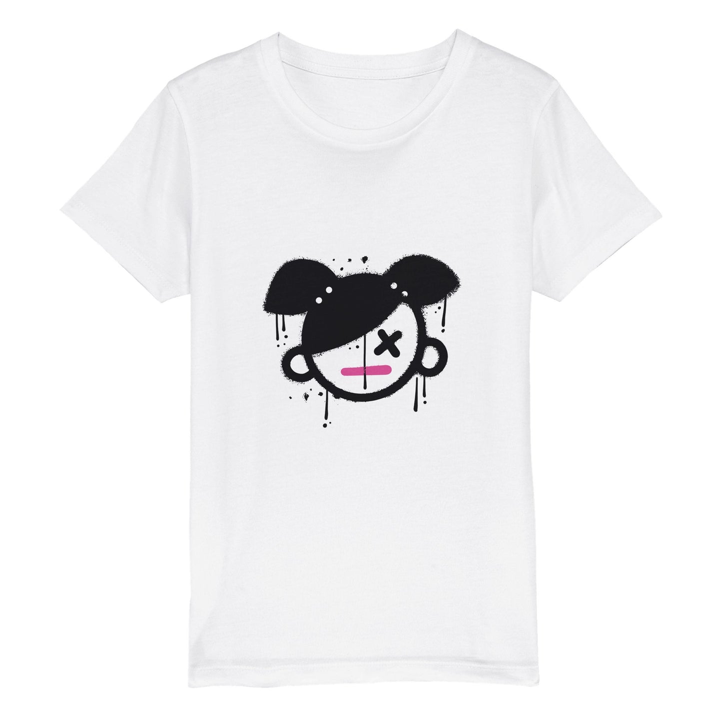 Bio Kinder Rundhals T-Shirt/Girly