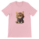 Budget Unisex Crewneck T-shirt/Cat-Glasses - Enet Images