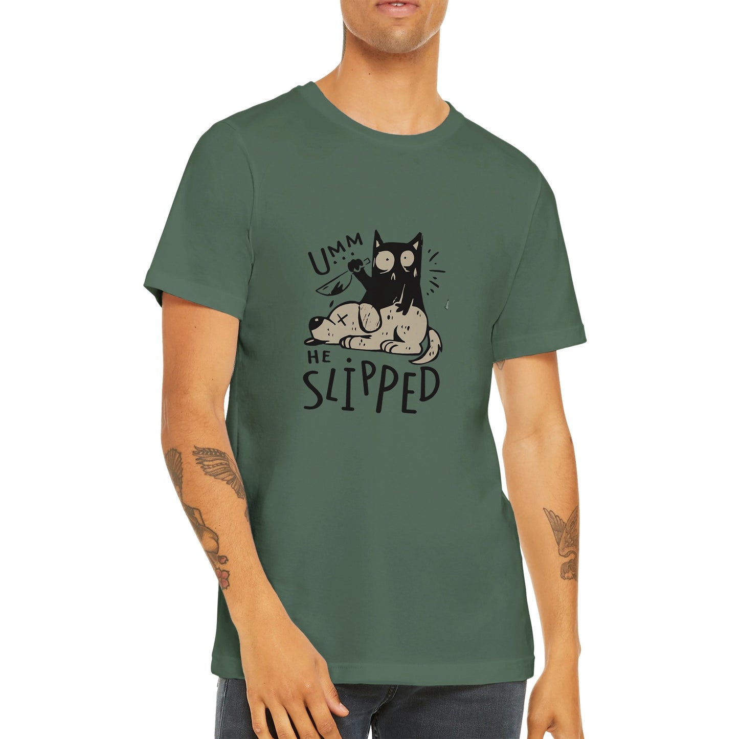 Budget Unisex Crewneck T-shirt/He-Slipped