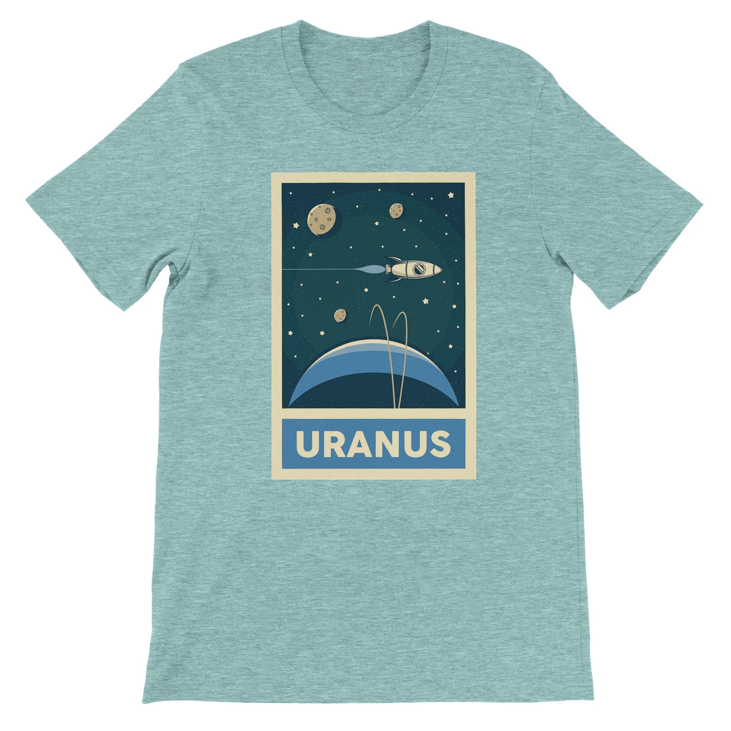 Budget Unisex Crewneck T-shirt/Uranus