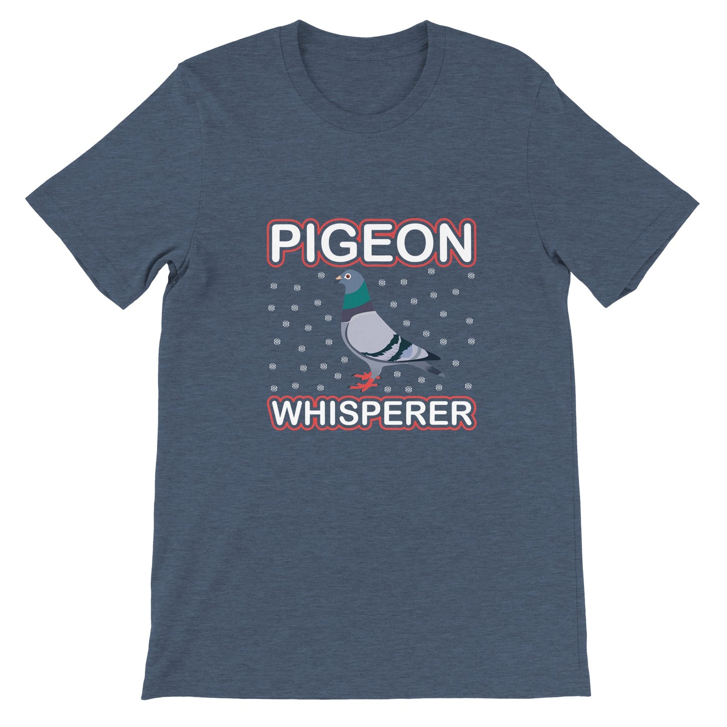 Budget Unisex Crewneck T-shirt/Pigeon-Wishperer