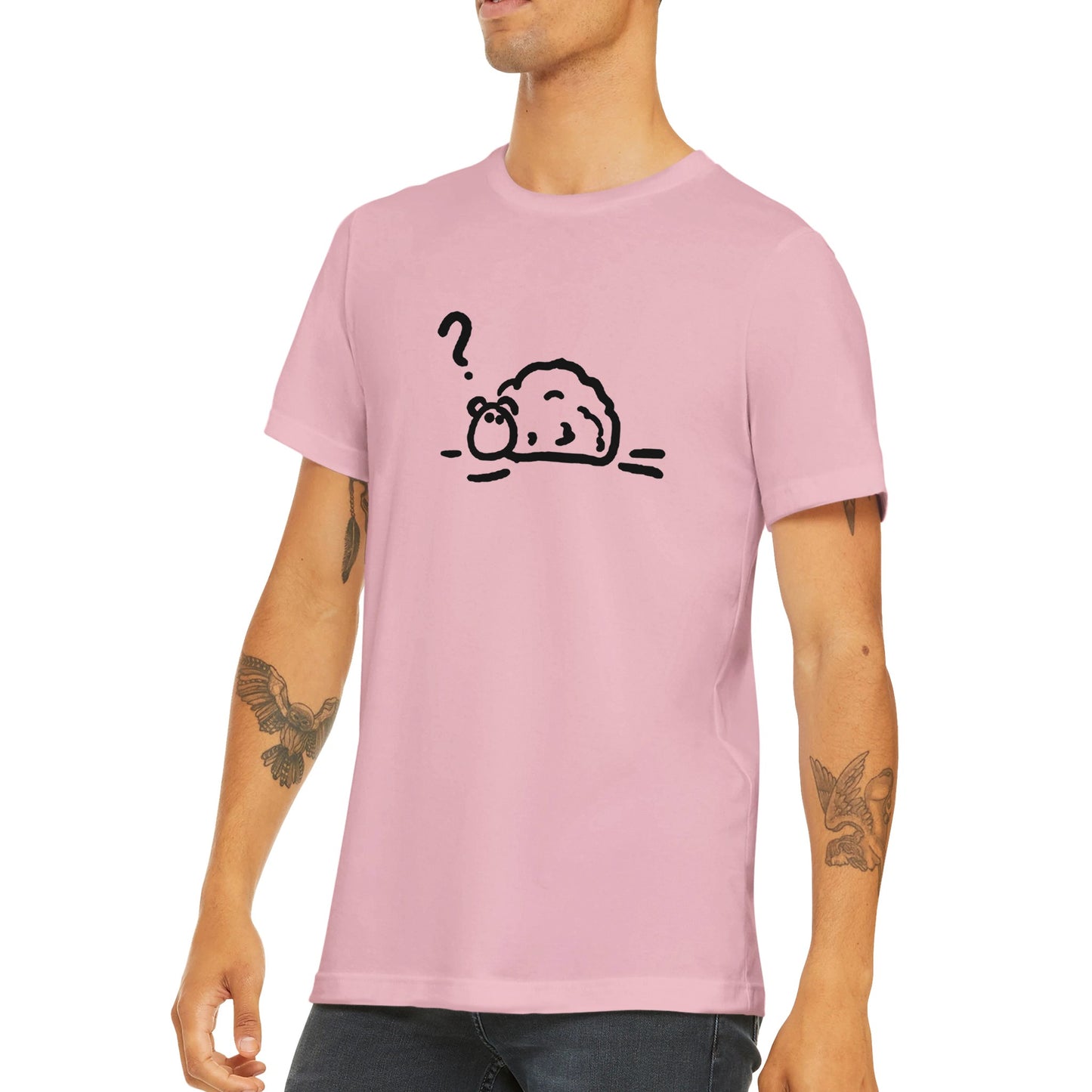 Budget Unisex Crewneck T-shirt/Sheep-Wondering