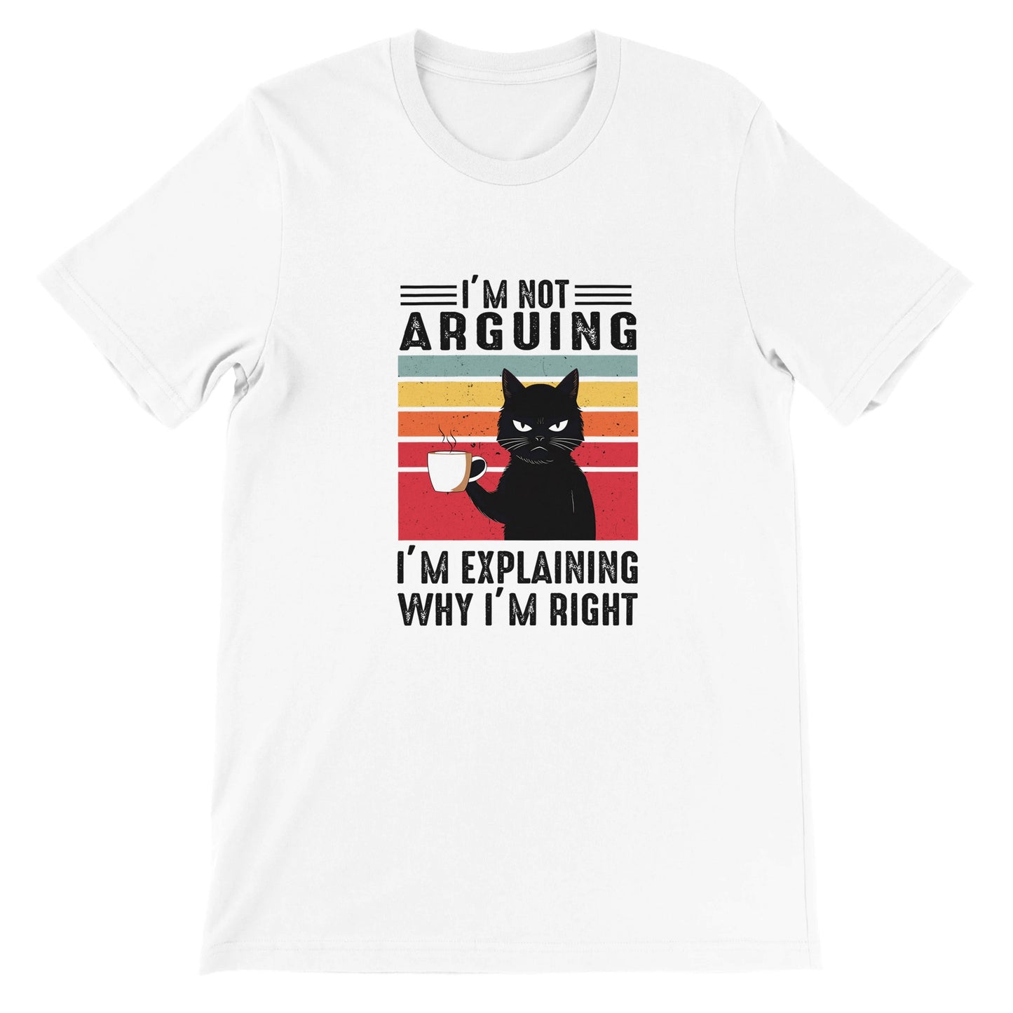 Budget Unisex Crewneck T-shirt/Explaining-Why-I-Am-Right