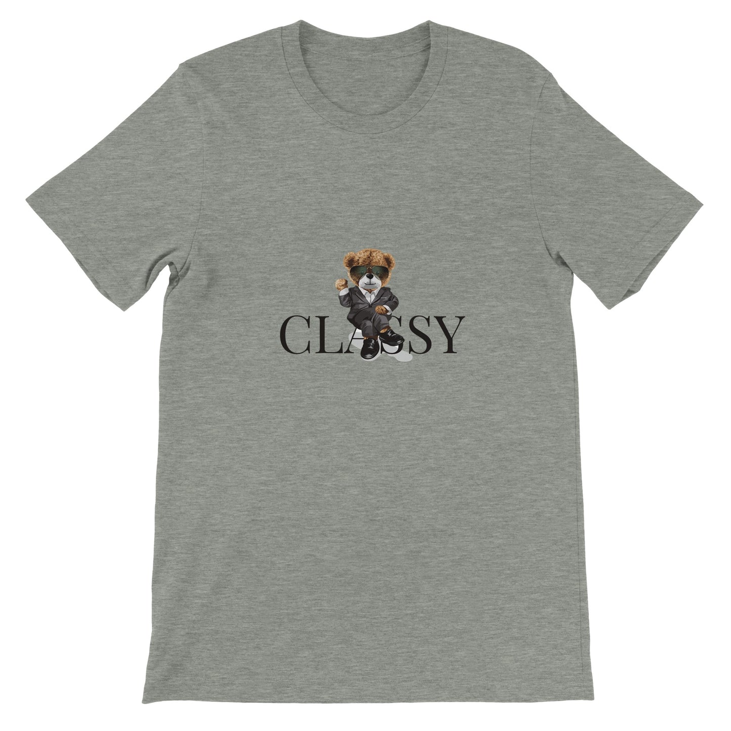 Budget Unisex Crewneck T-shirt/Bear-Classy