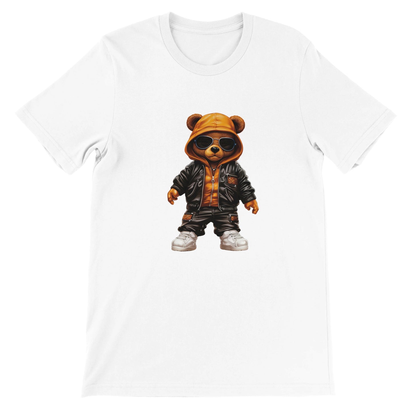 Budget Unisex Crewneck T-shirt/Hip-Hop-Teddy-Bear