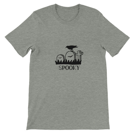 Budget Unisex Crewneck T-shirt/Spooky-Crow