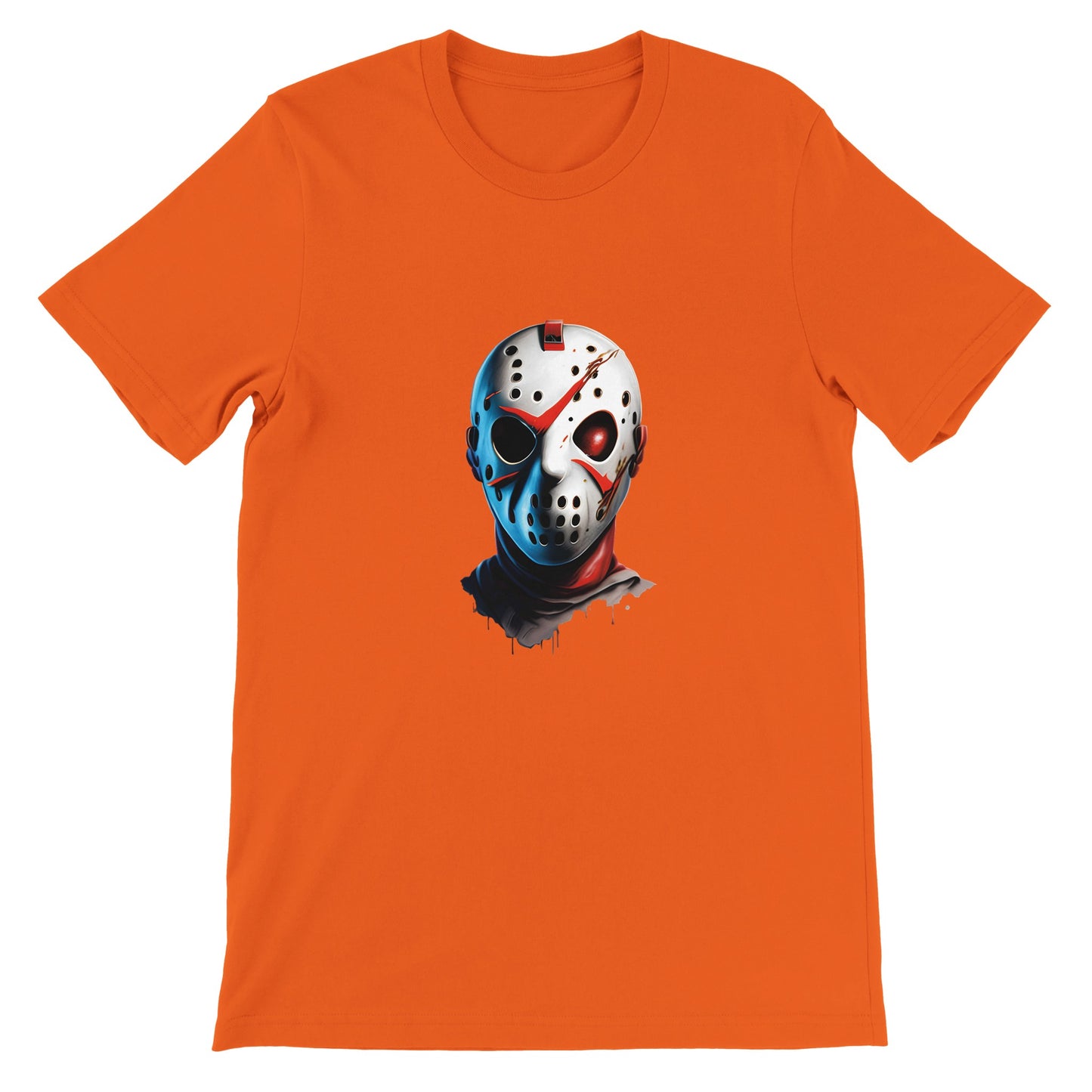 Budget Unisex Crewneck T-shirt/Friday-13th-Halloween