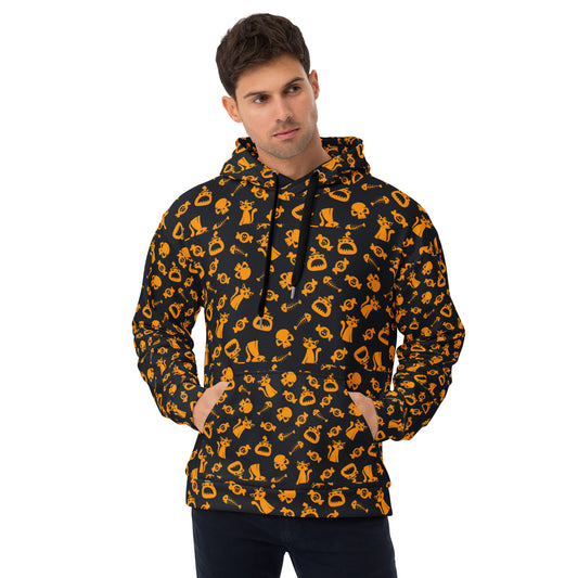 All-Over Print Unisex Hoodie/Spooky-Halloween