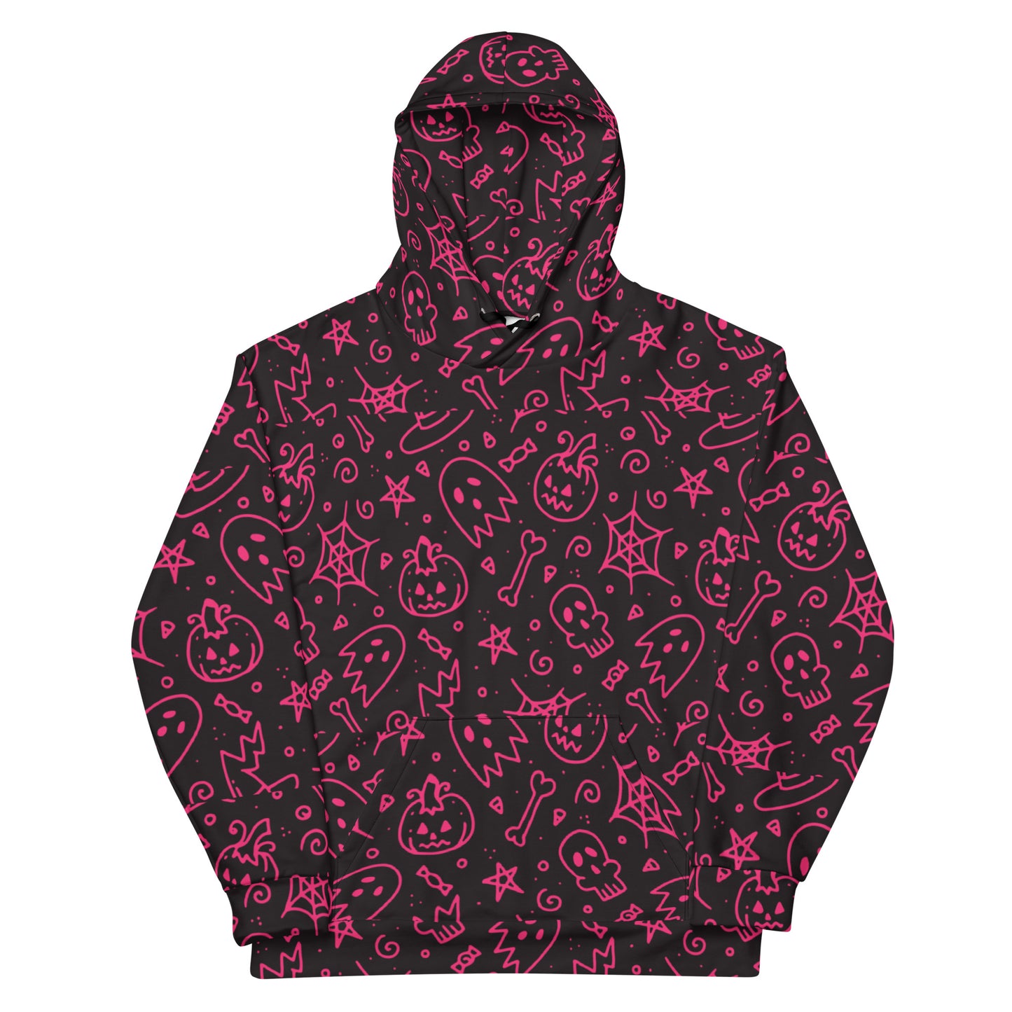 All-Over Print Unisex Hoodie/Spooky-Drawns