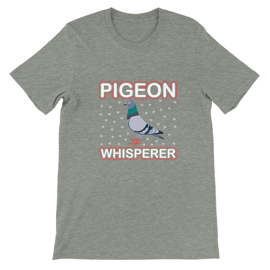 Budget Unisex Crewneck T-shirt/Pigeon-Wishperer