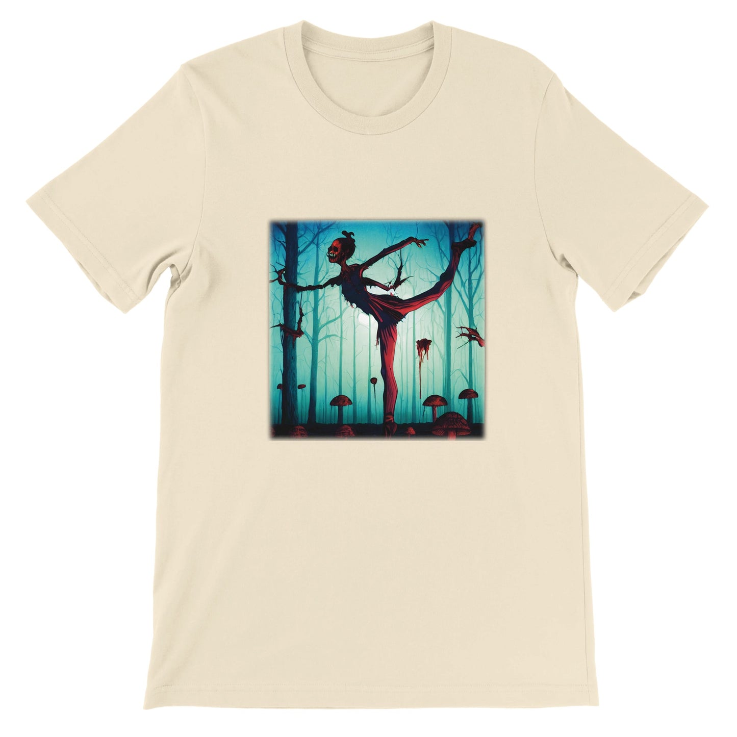 Budget Unisex Crewneck T-shirt/Ballet-Zombie