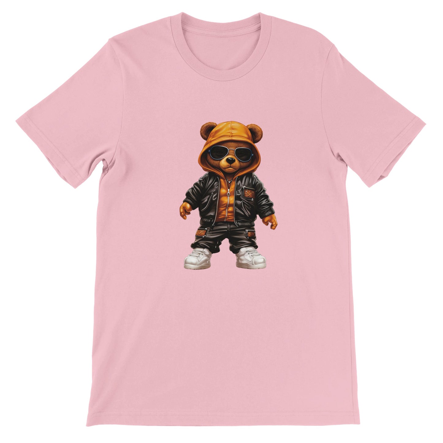 Budget Unisex Crewneck T-shirt/Hip-Hop-Teddy-Bear