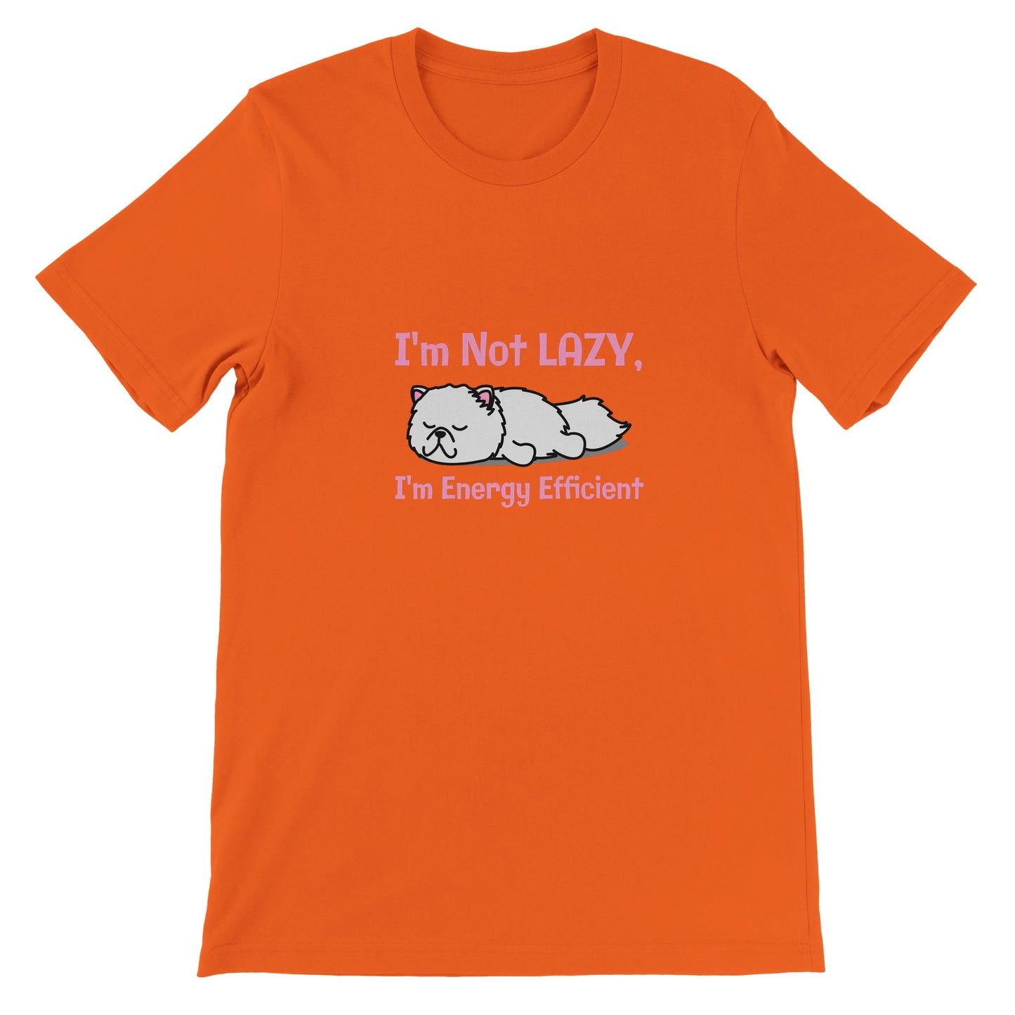 Budget Unisex Crewneck T-shirt/I-Am-Not-Lazy