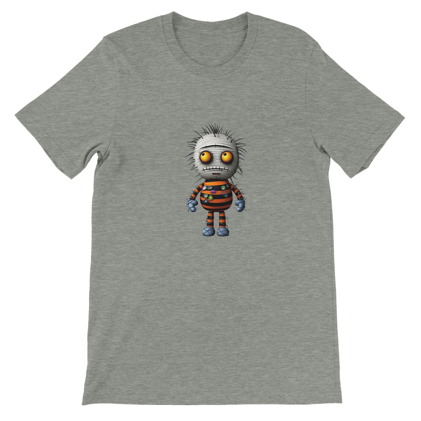 Budget Unisex Crewneck T-shirt/Funny-Spooky-Doll