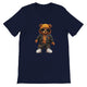 Budget Unisex Crewneck T-shirt/Hip-Hop-Teddy-Bear - Enet Images