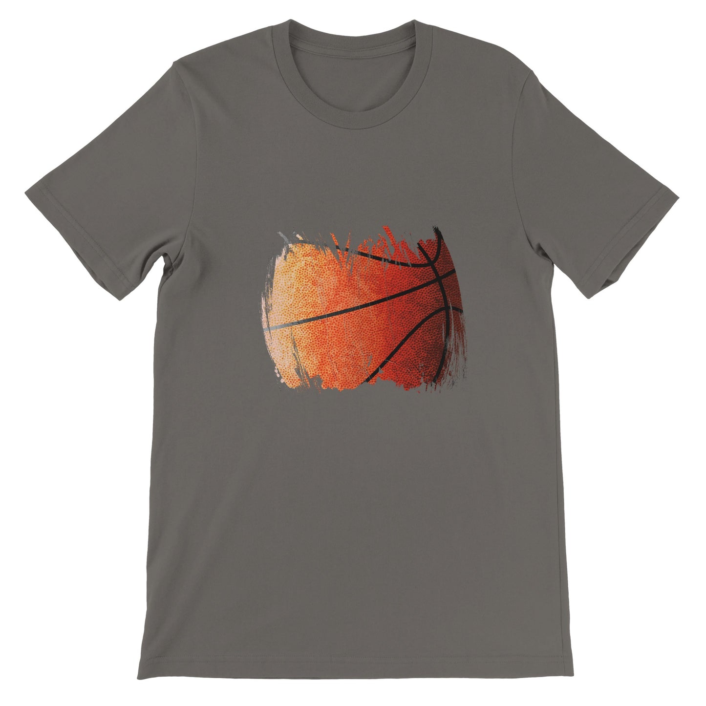 Budget Unisex Crewneck T-shirt/Basketball-Vintage