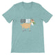 Budget Unisex Crewneck T-shirt/Goat-Grass - Enet Images