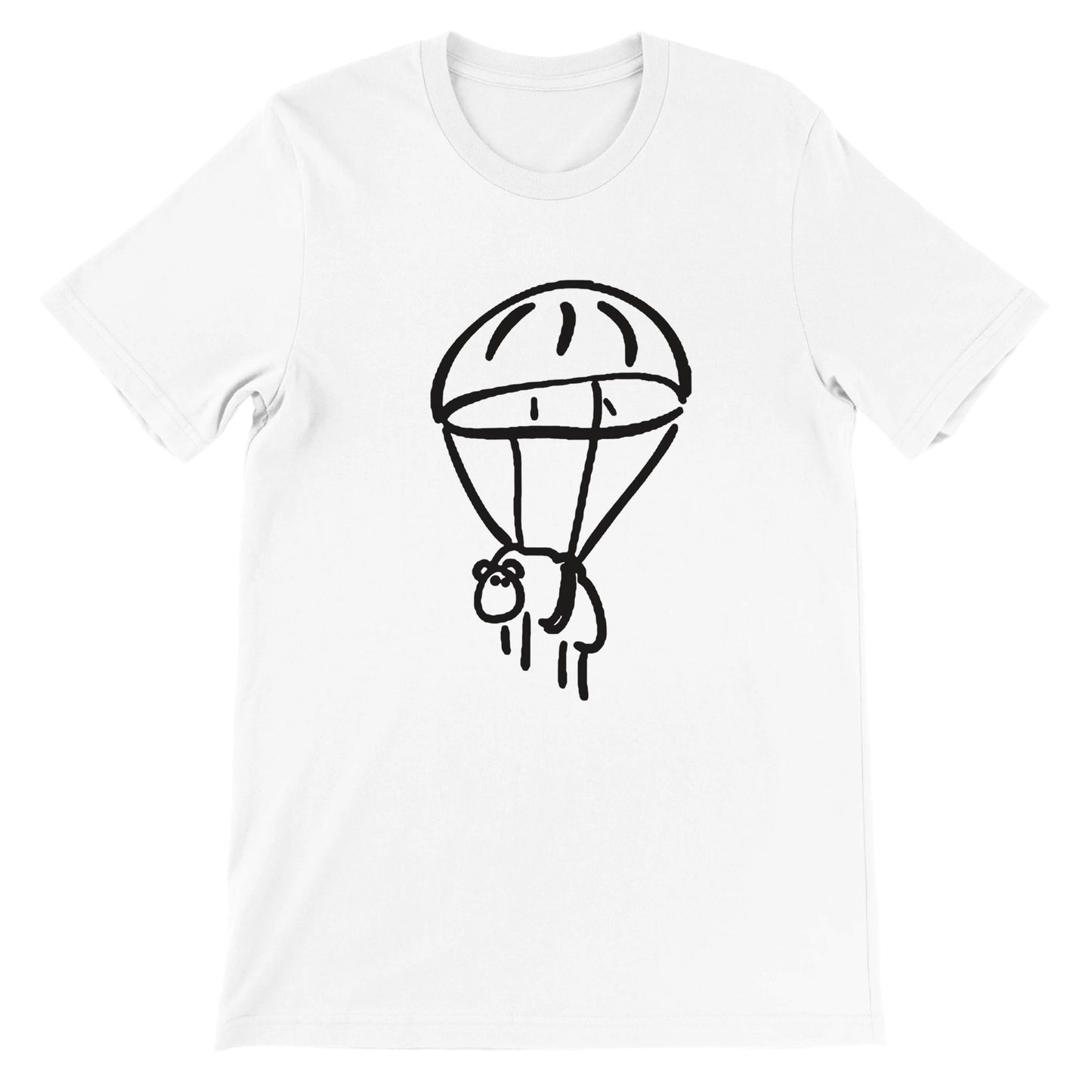 Budget Unisex Crewneck T-shirt/Sheep-Parachute