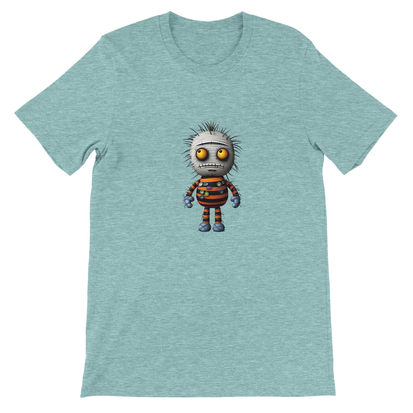 Budget Unisex Crewneck T-shirt/Funny-Spooky-Doll