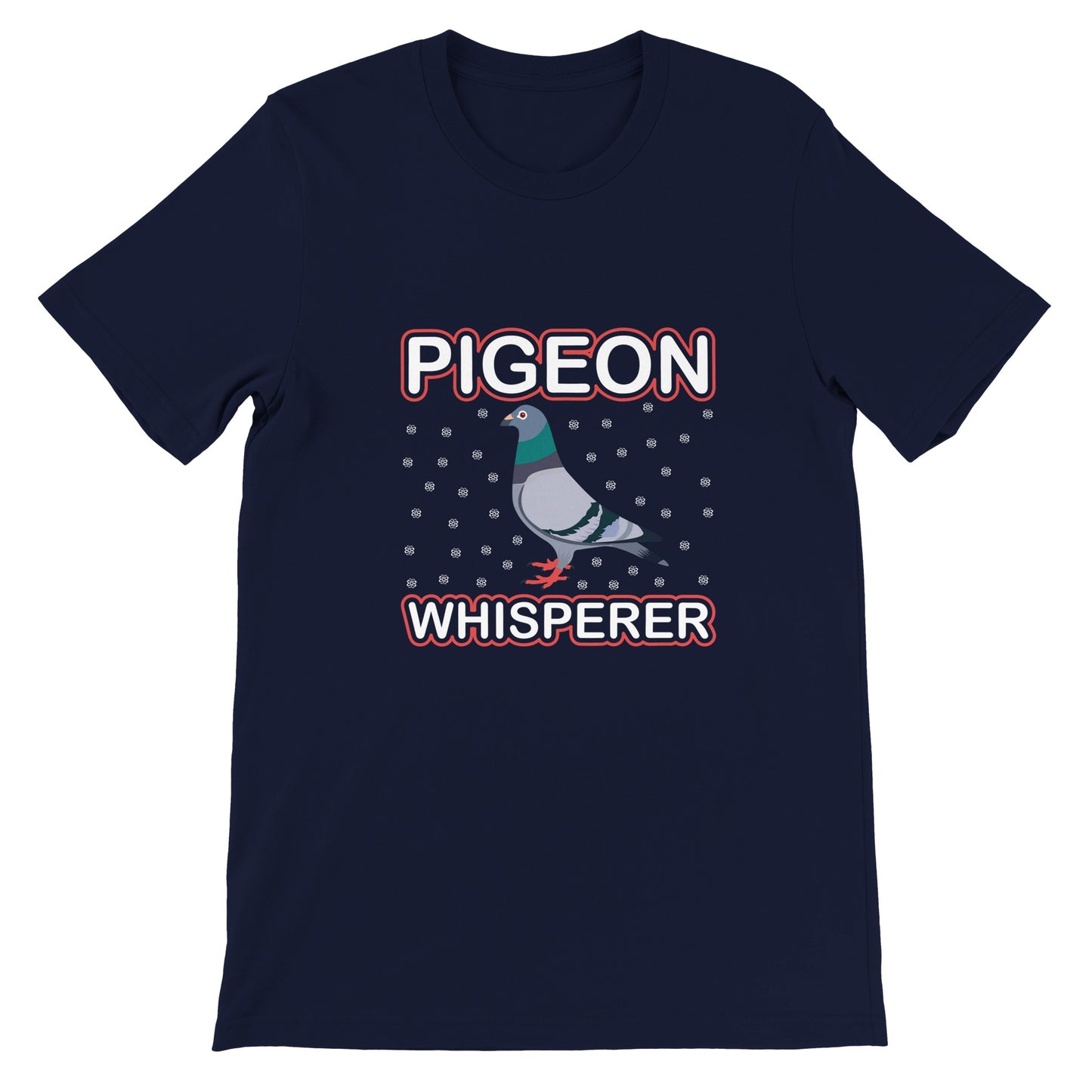 Budget Unisex Crewneck T-shirt/Pigeon-Wishperer