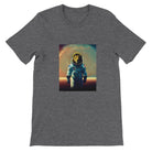 Budget Unisex Crewneck T-shirt/Lion-Astronaut - Enet Images