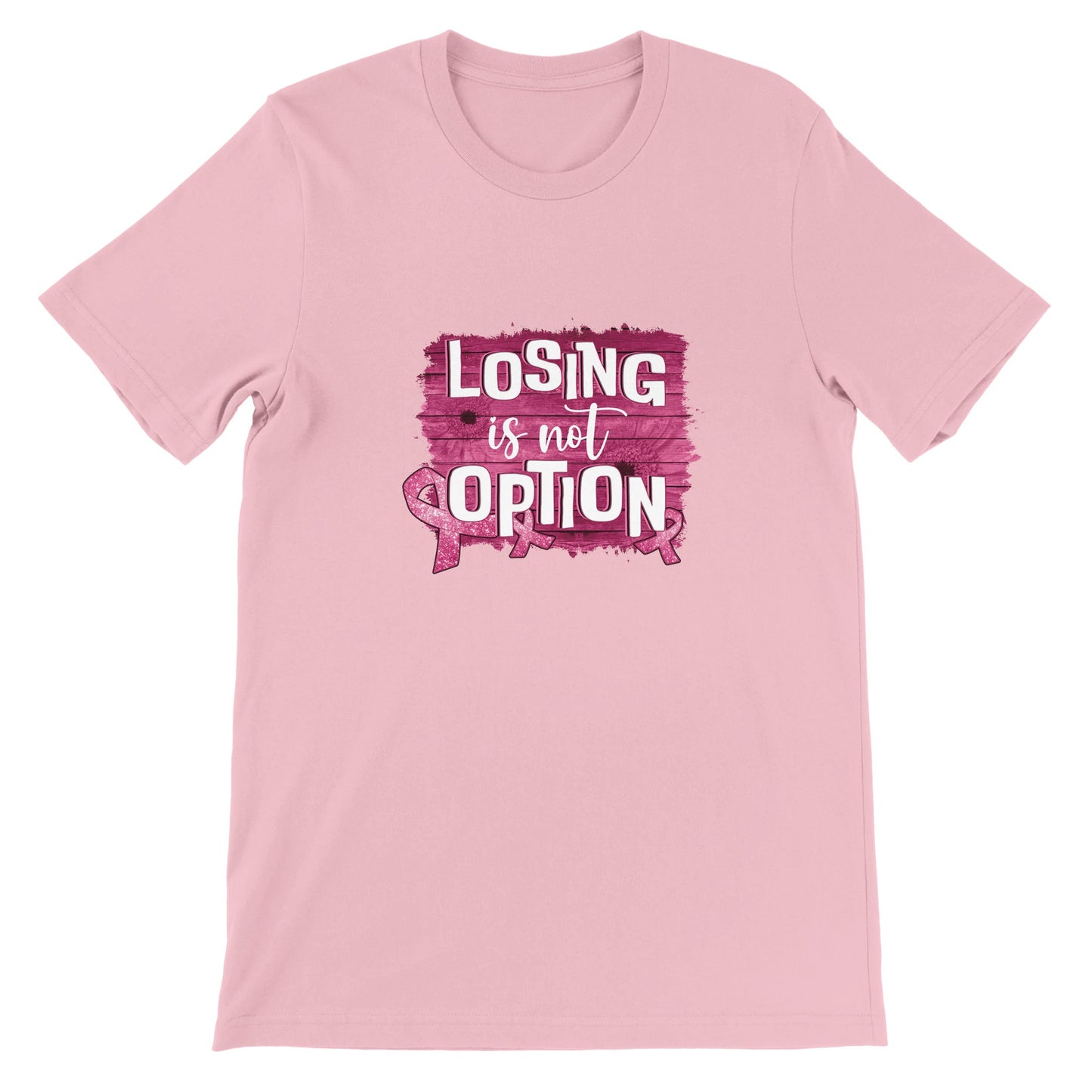 Budget Unisex Crewneck T-shirt/Losing-Is-Not-An-Option